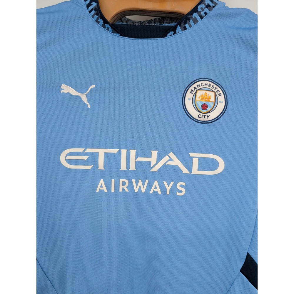 Puma Manchester City Erling Haaland #9 Jersey Youth Small S - Picture 2 of 7